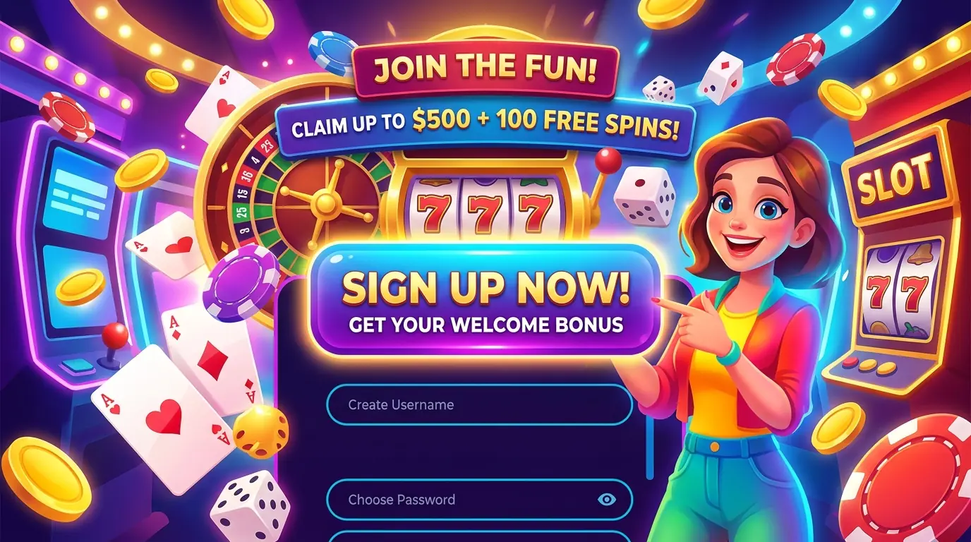 Lucky Creek casino sign up